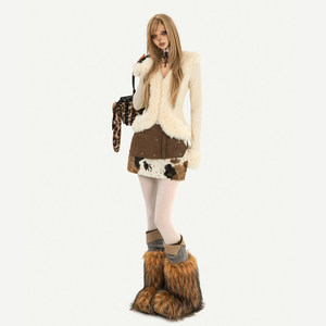 Suéter de punto coreano de manga larga para mujer, cárdigan ajustado de otoño, prendas de punto, ropa de talla grande para mujer - Product Image 1
