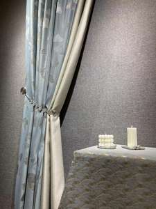 <span class=keywords><strong>2022</strong></span>ขายร้อนที่ไม่ซ้ำกันแปะก๊วยออกแบบแสงหรูหราแรเงา<span class=keywords><strong>หรู</strong></span>หราโพลีเอสเตอร์ธรรมดา Jacquard ผ้าม่านผ้า - Product Image 5