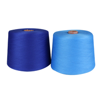 Vente en gros été 28/1 60% Polyester 40% Viscose fil de soie glacée pour T-shirt et tricot