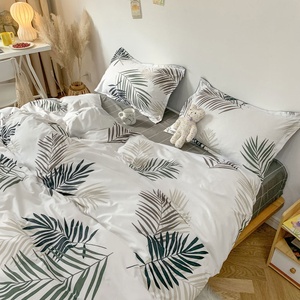 Juego de ropa de <span class=keywords><strong>cama</strong></span> de tela de poliéster, funda de edredón personalizada de fábrica, precio barato, buena calidad - Product Image 4