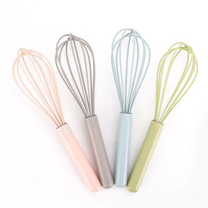 Batidor de Huevos de Plástico y Nailon con Logotipo Personalizado, Batidor de Repostería <span class=keywords><strong>para</strong></span> Mezclar y Batir - Product Image 1