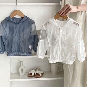 Chaqueta de Protección <span class=keywords><strong>Solar</strong></span> para Bebés Niñas Engepapa, Abrigo Informal con Capucha para Niños Pequeños, Ropa Delgada Transpirable para Bebés - Product Image 2