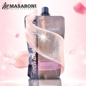 Masaroni OEM hair straighten smoothing hair with keratin crystal repair treatment hair mask