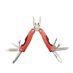 มีดพกอเนกประสงค์เยียร์ตัว 11 in 1 ทำจากสแตนเลส อุปกรณ์สำหรับตั้งแคมป์กลางแจ้ง - Product Image 1