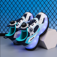 Chaussures de roller respirantes avec semelle extérieure en EVA antidérapante, chaussures de sport décontractées pour enfants, garçons et filles