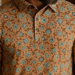 Polo da Golf di Alta Qualità Personalizzata con Stampa Integrale in Sublimazione, Bottoni a Pressione, Elasticizzata, Asciugatura Rapida, Vestibilità Slim - Product Image 5