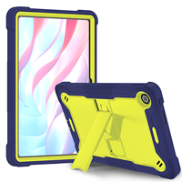 Funda de Silicona Resistente y Moderna para Tablet PC con Borde Elevado para Protección de la Cámara, Diseño Apto para Niños, para Lenovo Tab 10.1 2025