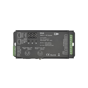 <span class=keywords><strong>Decoder</strong></span> <span class=keywords><strong>DMX</strong></span> <span class=keywords><strong>SPI</strong></span> Modello DSA e <span class=keywords><strong>Controller</strong></span> RF DC 5V-24V Certificato CE per Strisce LED Digitali RGBW - Product Image 3