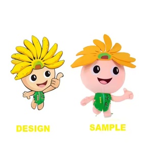 Jouets en peluche personnalisables, oreiller mignon en coton PP, coussin de chevet, étiquette personnalisée, emballage, étiquette suspendue - Product Image 4