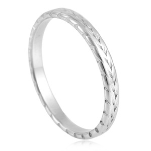 <b>Silver</b> Braided <b>Ring</b> Unisex Fashion Jewelry Gift 30007 - Product Image 1