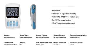 Chattanooga Tens <span class=keywords><strong>AB</strong></span> EMS Tens Unit <span class=keywords><strong>Stimulator</strong></span> Otot 7000 Sabuk Pijat untuk Aplikasi Tubuh - Product Image 5