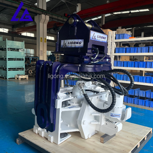 L'escavatore <span class=keywords><strong>PC200</strong></span>/CAT320 ha abbinato il battipalo idraulico: forte potere di palificazione con i denti del morsetto leggero di nuovo Design - Product Image 2