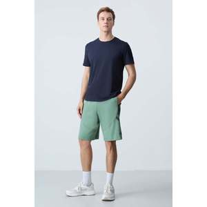 Shorts Tommylife pour homme, coupe standard, vert clair, coton respirant, décontracté, taille S - Product Image 6