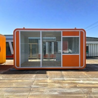 Villa préfabriquée de luxe à 2 chambres prête à être expédiée, maison modulaire en acier, maison-bateau, hôtel flottant, autres mini-maisons
