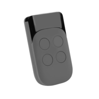 Télécommande sans fil YET2201 à 4 boutons, 433 MHz, écran LED, portée 100 m, pour portail et porte