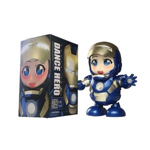 Xuyên biên giới t-ik-tok lấy cảm hứng từ người đàn ông sắt điện robot âm nhạc ánh sáng phim hoạt hình 1:5 nhựa đồ chơi trẻ em của quà tặng cho nhảy múa ca hát - Product Image 5