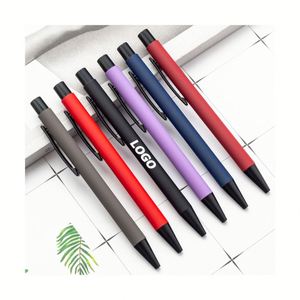 Stylos à bille en métal promotionnels de qualité supérieure avec logo personnalisé en aluminium - zone d'impression incluse - Product Image 1