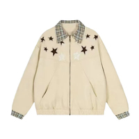 Blouson décontracté haut de gamme pour homme, style niche, avec logo brodé et motif lettres, OEM ODM