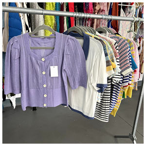 Camisetas cortas de verano para mujer al por mayor de fábrica, fabricante directo, colección de ropa picante al por mayor, entrega aleatoria - Product Image 4