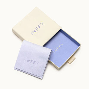 Custom Logo Embossed Rigid Jewelry Packaging <b>Boxes</b> Magnetic Closure White Specialty Paper Luxury Gift <b>Boxes</b> for <b>Rings</b> Earrings - Product Image 1
