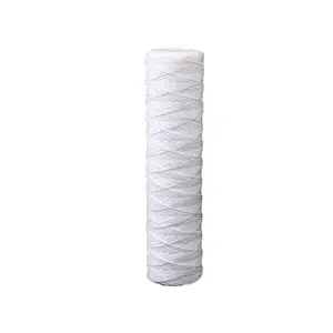Manufacture pp yarn 5 micron 10" string wound sediment water filter for industrial
