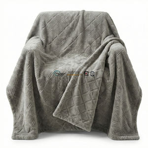 ผ้าห่มกำมะหยี่ 3 มิติ แบบแจ็คการ์ด เนื้อนุ่ม อุ่นสบาย เหมาะสำหรับรีสอร์ทสกีอัลไพน์และโรงแรมบนภูเขา - Product Image 1