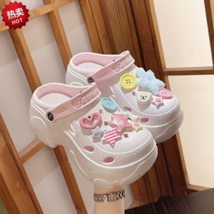 Scarpe donna Dongdong tacchi alti spessi Bar Aqua sandali da acqua per le ciabatte estive scarpe da biliardo scarpe da passeggio Fitness - Product Image 1