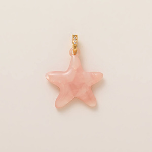 Collana con Ciondolo a Forma di Piccolo Pesce Blu Lucidato a Mano, Nuova Collezione, con Ciondolo a Fungo Dorato, Gioielli alla Moda per Donna, Ideale per Abbinamenti Quotidiani - Product Image 5