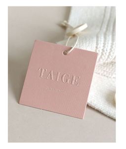 Matte Black Paper Hangtags for <b>Clothes</b> Luxury Gold Stamping Logo Clothing Hang <b>Tag</b> Brand Label Swing <b>Tag</b> Hanging <b>Tags</b> - Product Image 4