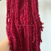 E-333 Vente chaude Plante artificielle Amarante Feuilles rouges suspendues Bouquet de vase pour mariage Arrangement floral Amarante
