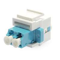 Prise Keystone à fibre optique AV-DATA LC-SM/MM Modèle KIT-3433LC
