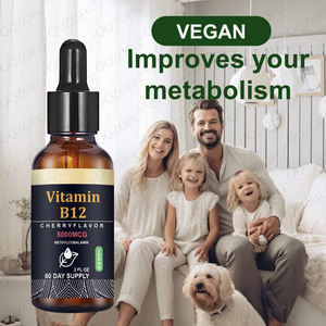 Fabrika OEM Berry lezzet Vitamin B12 damla sıvı Multivitamin takviyesi için çok + bağışıklık desteği 60 porsiyon - Product Image 5