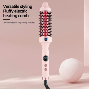 <span class=keywords><strong>Brosse</strong></span> Coiffante Infrarouge 2-en-1 <span class=keywords><strong>Lissante</strong></span> et Bouclante, Température Réglable Multi-vitesses pour Femmes - Vente en Gros - Product Image 1