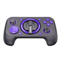 Manette de jeu mobile portable en gros avec support de téléphone magnétique réglable pour la lecture en mode paysage et portrait