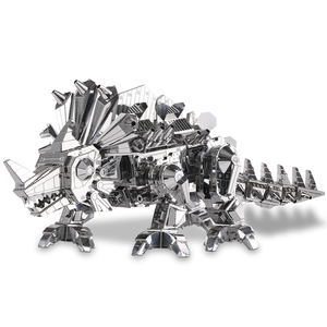 Robotime — Kits de modèle STEGO THE dinosaure, <span class=keywords><strong>Puzzle</strong></span> en métal <span class=keywords><strong>3D</strong></span> pour adultes et adolescents - Product Image 1