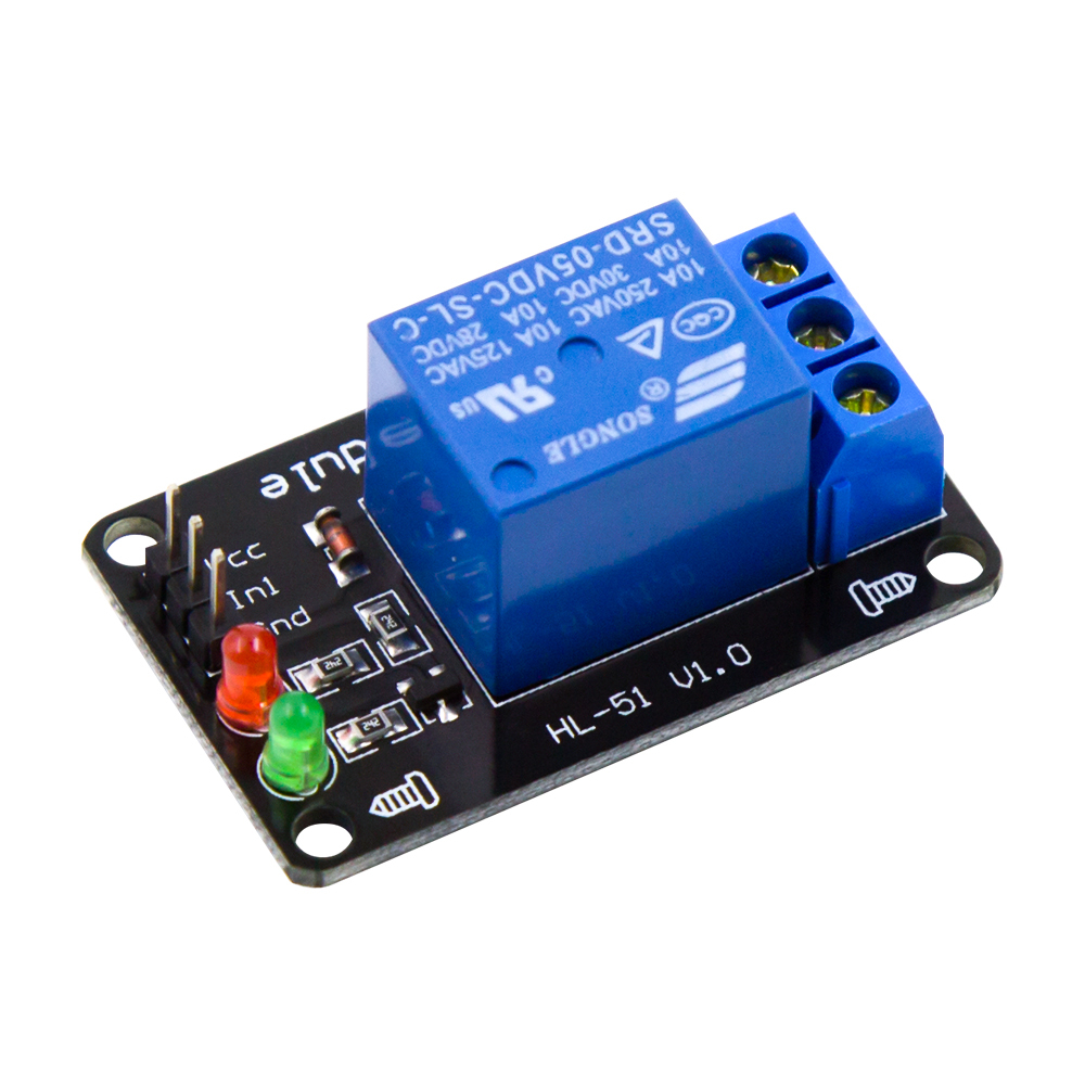 Robotlinking 1 Channel Low Level Relay Mode Without Light Coupling 5V