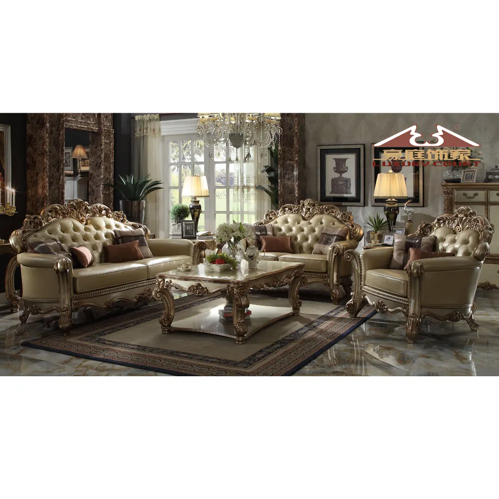 high class brand big whole house decor leather furniture sofa living room modern sofa set luxury all full house furniture