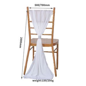 Nouveauté 2023 : Nœuds de chaise lavande personnalisés, élégants pour banquets - Product Image 2