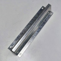 Barre de renforcement profilée 0,9 mm pour quincaillerie de porte de garage, pour portes sectionnelles industrielles et résidentielles