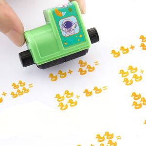 การบวกจำนวนครูและการลบการสอนลูกกลิ้งแสตมป์จำนวนแสตมป์คณิตศาสตร์ - Product Image 5