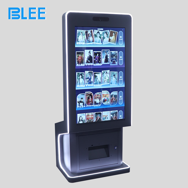 Smart AI Photo Booth Supplier Interactive Commercial Photo Booth with Generative AI & Social Sharing Photo Booth with Printer