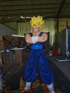 Estatua de Resina de Gran Tamaño de Dragon Ball Z <span class=keywords><strong>Super</strong></span> Saiyan Vegito, Figura de Anime Coleccionable, Escultura para Decoración del Hogar, Regalo de Colección - Product Image 2