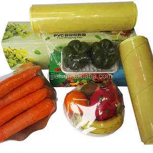 Vente en gros film alimentaire en PVC souple super clair avec cutter