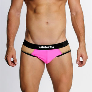 Caleçon tricoté respirant pour <span class=keywords><strong>homme</strong></span> classique <span class=keywords><strong>pas</strong></span> <span class=keywords><strong>cher</strong></span> nouveau sous-vêtement slip usage domestique uniquement - Product Image 5