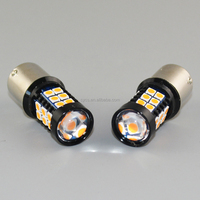 Super luminosité, sans erreur Canbus, rouge, blanc, jaune, 12V, Ba15s, S25, 1156, 30 LED, 30 SMD, 3030, ampoule LED de voiture, feu stop P21W, clignotant, feu de freinage