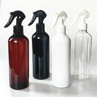 Bouteille de pulvérisation à gâchette en plastique Boston ronde mignonne 16 oz 500ml recyclable écologique