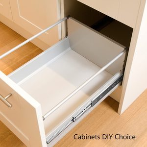 JieYang Fabrik Kugellager-Schubladenschiene mit Wettbewerbsfähiger Dämpfung, 3-fach Push-<span class=keywords><strong>Open</strong></span>, Einfache Installation, Metall, für Schlafzimmer und Apartments - Product Image 6