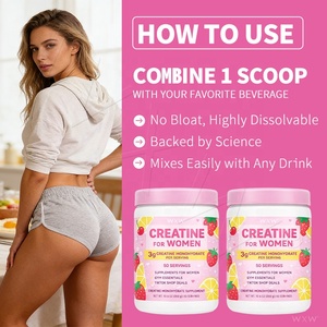 Creatina Monoidrato <span class=keywords><strong>in</strong></span> <span class=keywords><strong>Polvere</strong></span> per Donne, Formulazione Micronizzata 11 <span class=keywords><strong>in</strong></span> <span class=keywords><strong>1</strong></span>, Assorbimento Rapido, Prodotti Essenziali per Palestra, Misure Personalizzate - Product Image 1
