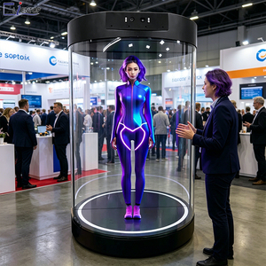 จอแสดงผลโฮโลแกรม 3 มิติ แบบโต้ตอบด้วย AI มุมมอง 178 องศา รุ่น Holobox สำหรับวางบนโต๊ะ ขนาด 21.5 นิ้ว สำหรับการศึกษาในร่ม - Product Image 1