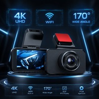 Caméra embarquée simple avec Wi-Fi intégré, écran IPS 1080P, batterie 200 mAh, mini USB, vidéo en time-lapse, vision nocturne, capteur G